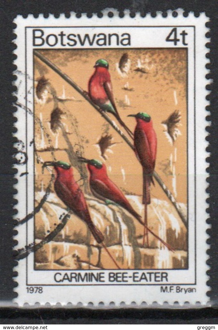 Botswana 1978 Single 4t Definitive Stamp From The Birds Set. - Botswana (1966-...)