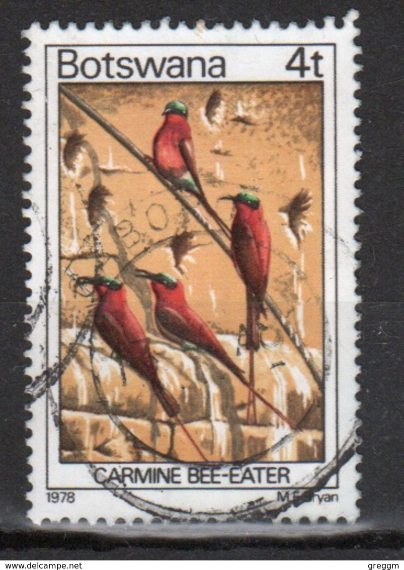 Botswana 1978 Single 4t Definitive Stamp From The Birds Set. - Botswana (1966-...)