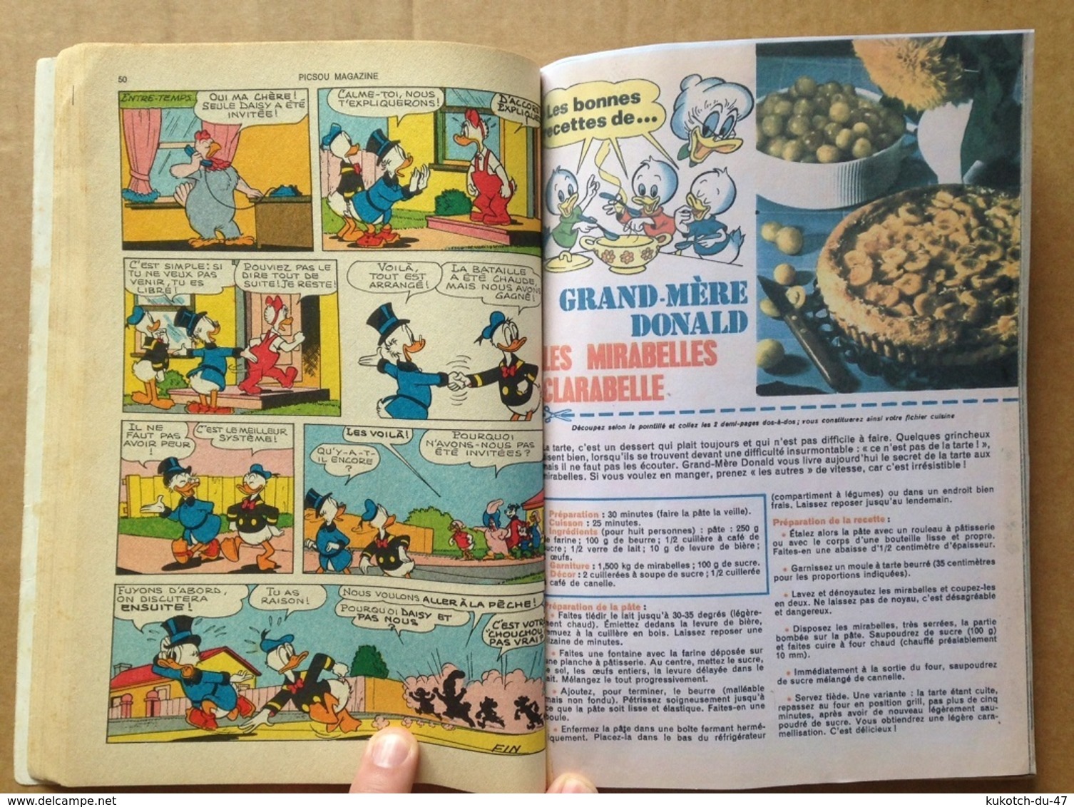 Disney - Picsou Magazine - Année 1974 - N°30 (avec Grand Défaut D'usure) - Picsou Magazine