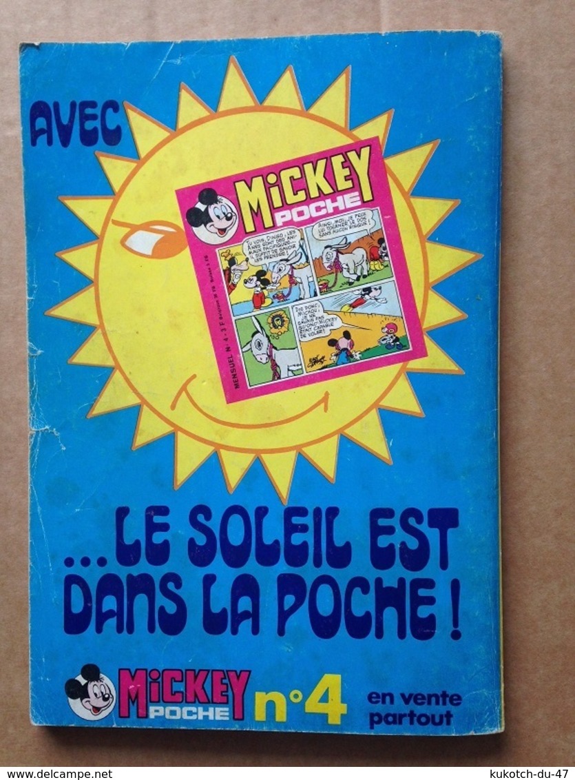 Disney - Picsou Magazine - Année 1974 - N°30 (avec grand défaut d'usure)