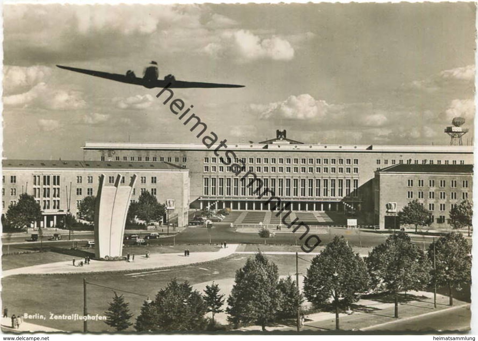 Berlin - Tempelhof - Zentralflughafen - Foto-AK Grossformat - Verlag Kunst Und Bild Berlin - Tempelhof