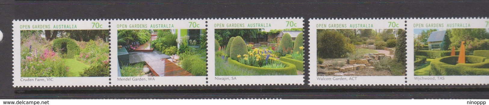 Australia ASC 3231-3235 2014 Open Gardens,mint Never Hinged - Mint Stamps