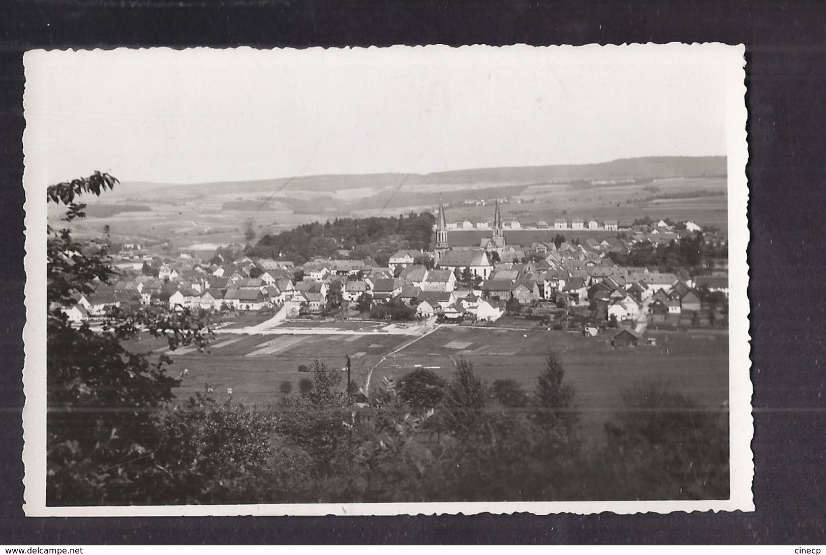 CPSM PHOTO ALLEMAGNE - BIRKENFELD / NAHE - Très Jolie Vue Générale Du Village En CP Photographique 1946 - Birkenfeld (Nahe)