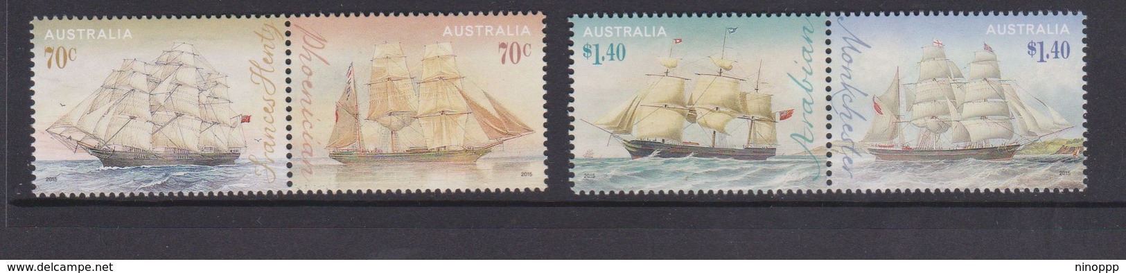 Australia ASC 3276-3279 2015 Clipper Ships,mint Never Hinged - Mint Stamps