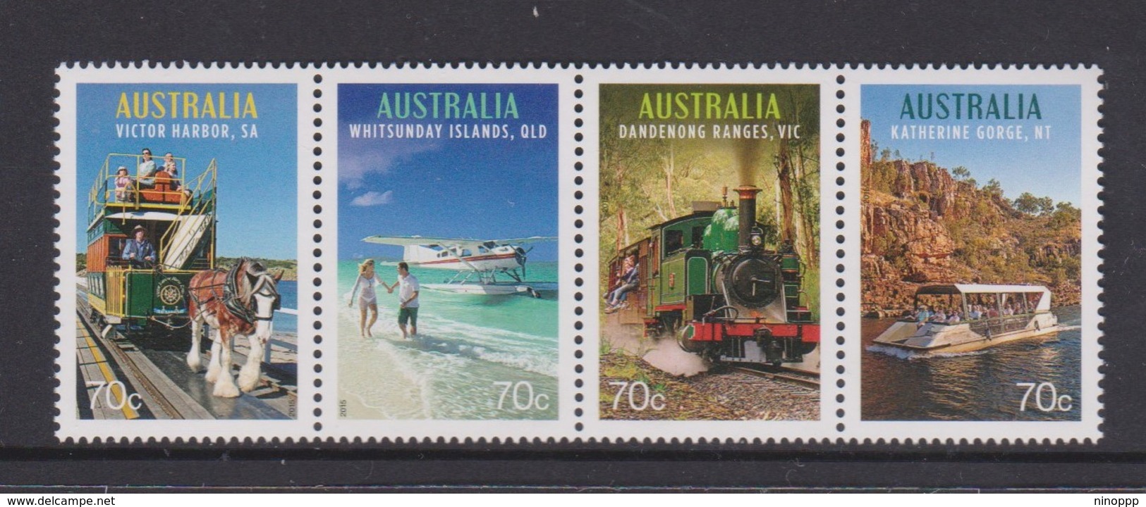 Australia ASC 3280-3283 2015 Tourist Transport,mint Never Hinged - Mint Stamps