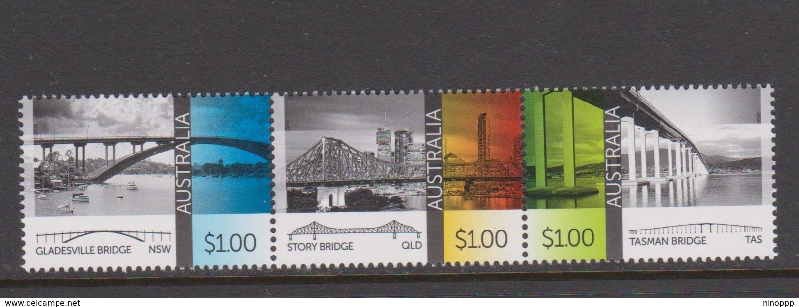 Australia ASC 3389-3391 2016 Bridges,mint Never Hinged - Mint Stamps