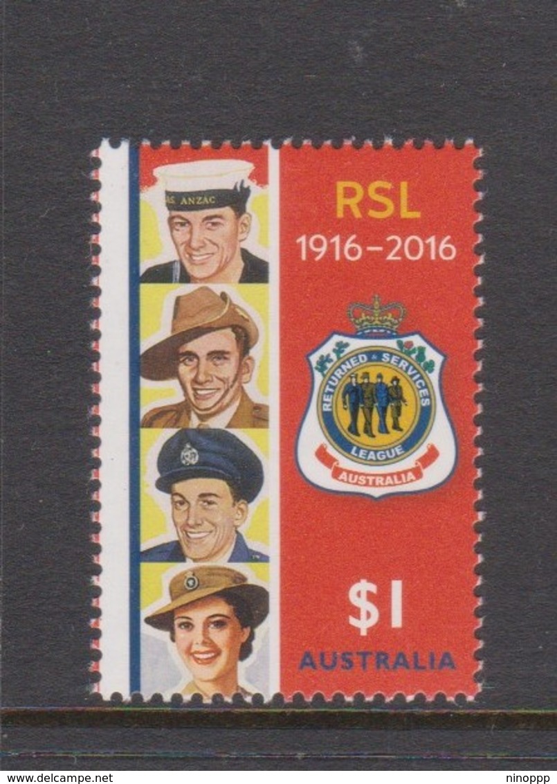 Australia ASC 3403 2016 RSL Centenary,mint Never Hinged - Mint Stamps