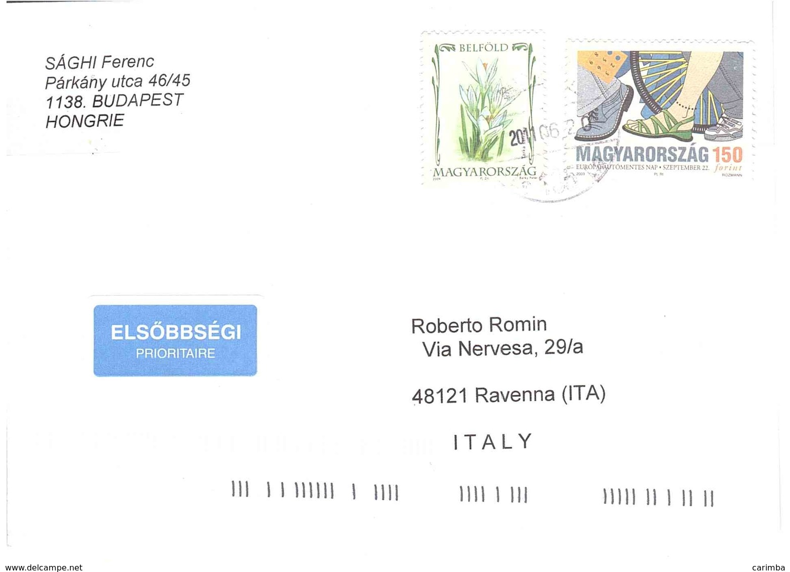 LETTERA X ITALY - Covers & Documents
