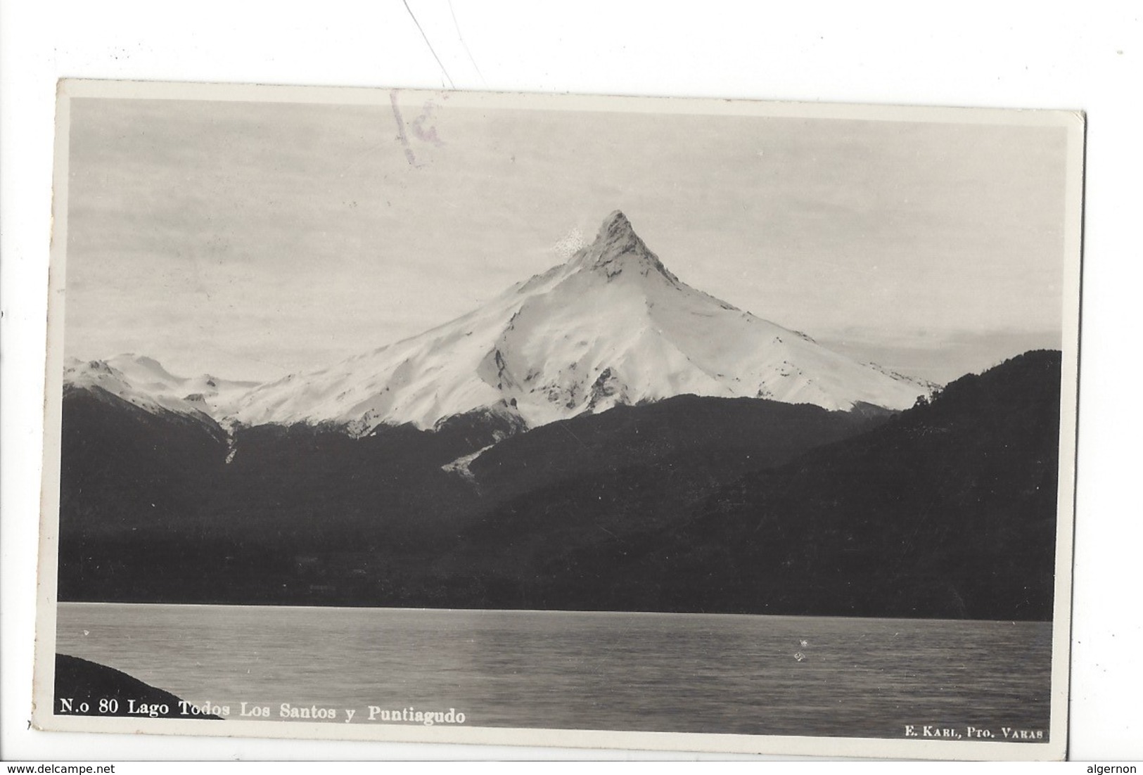 21444 - Lago Todos Los Santos Y Puntiagudo 1935 - Chile