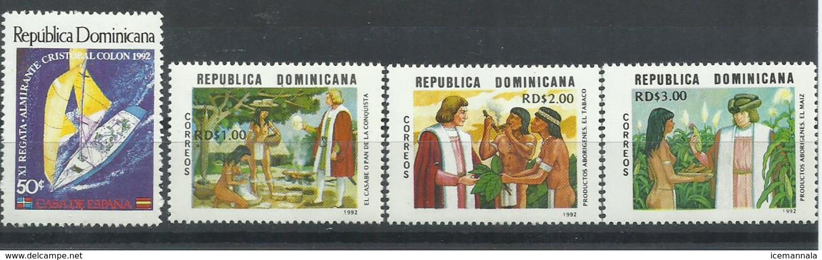 DOMINICANA YVERT  1097/100     MNH  ** - República Dominicana