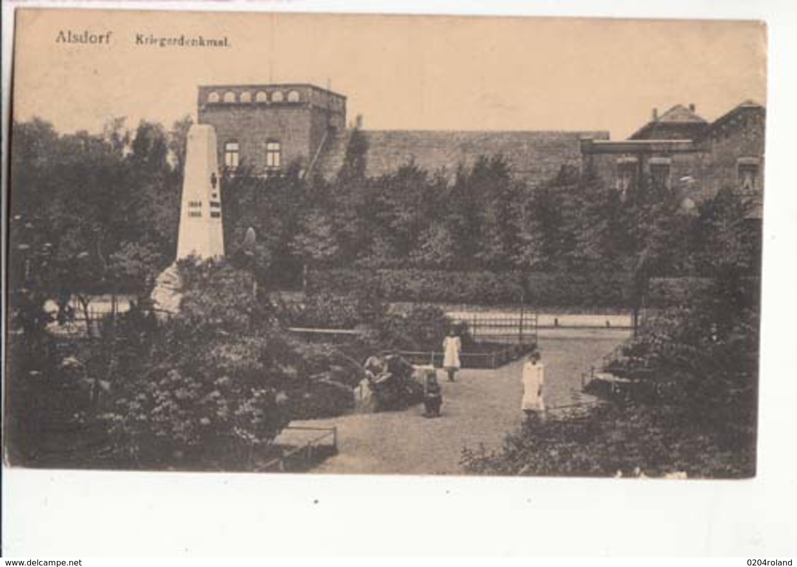 CPA Allemagne - Alsdorf - Kriegerdenkmal.  - Carte Précurseur  : Achat Immédiat - Alsdorf