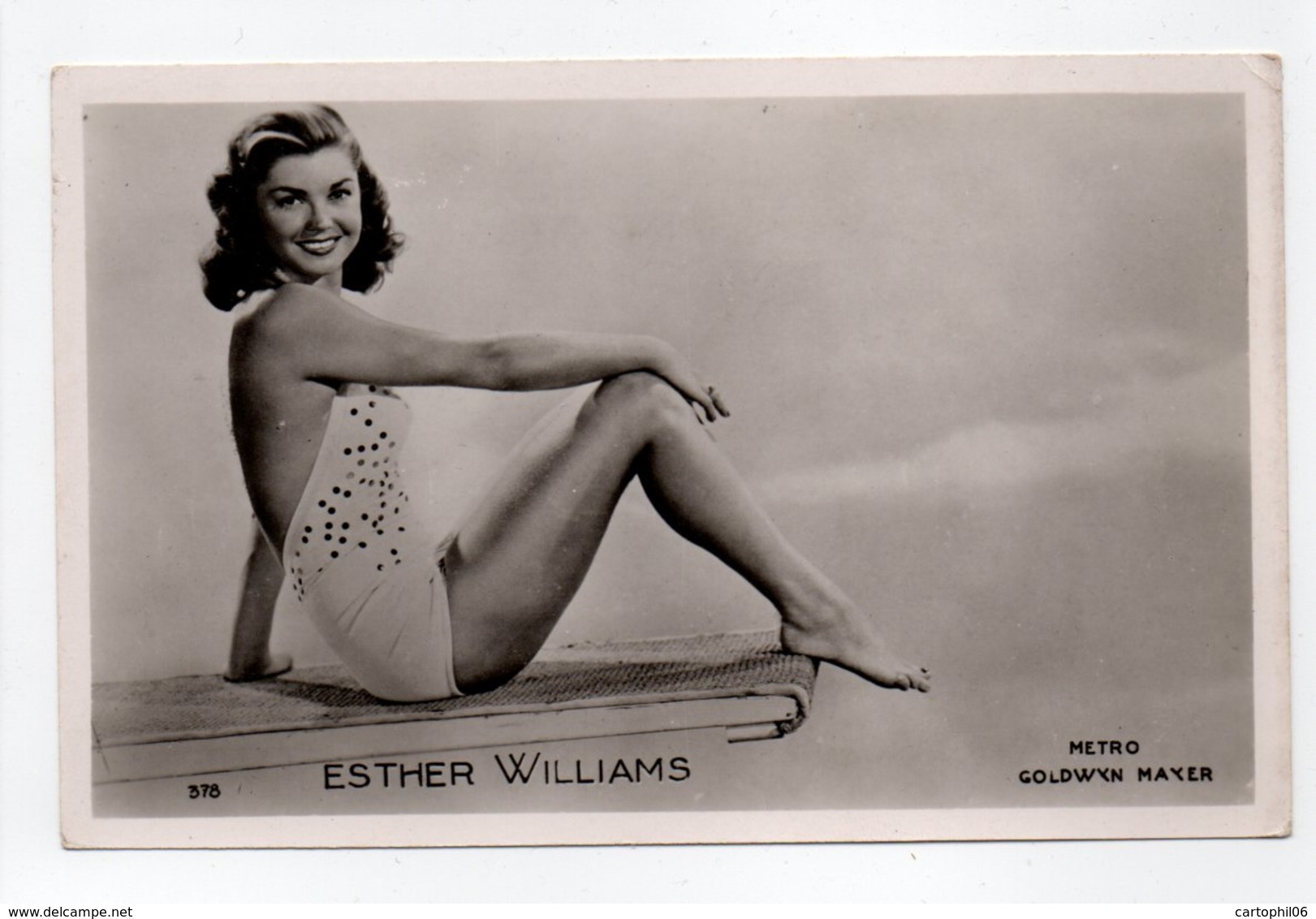 - CPSM SPECTACLE - ESTHER WILLIAMS - Editions P. I. 378 - - Artistes