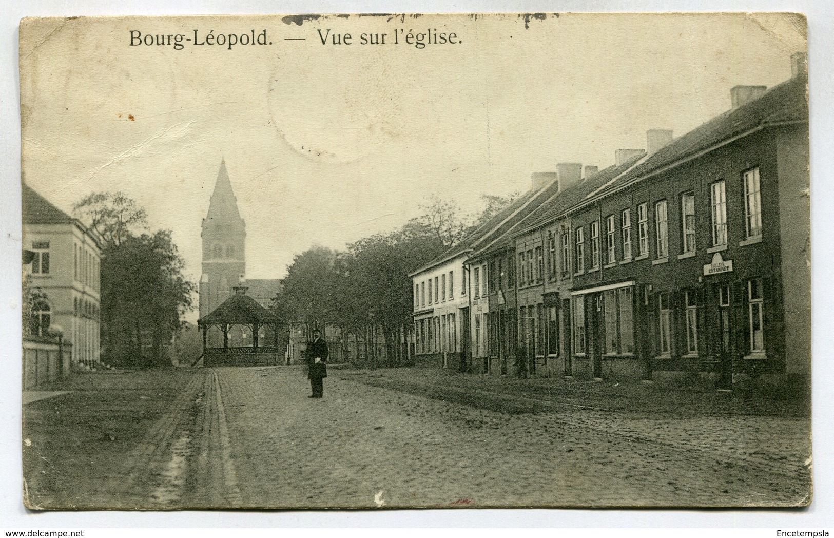 CPA - Carte Postale - Belgique - Bourg Léopold - Vue Sur L'Eglise - 1913  (M7185) - Leopoldsburg