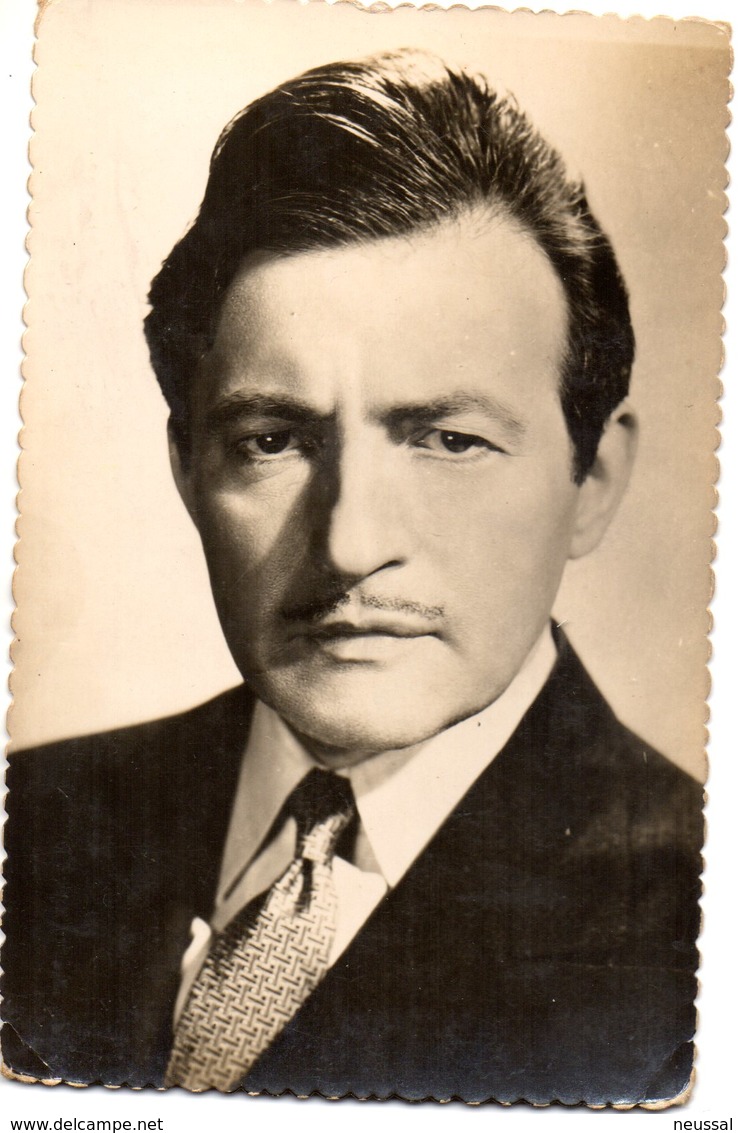 Tarjeta Postal De Claude Rains - Artistas