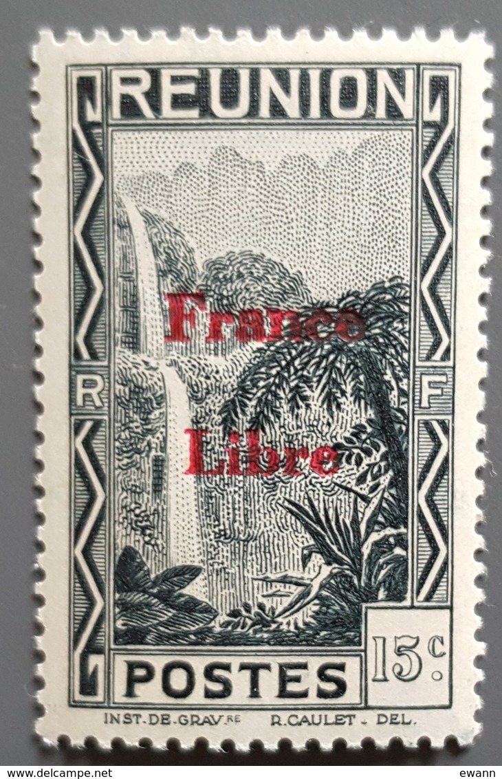 Réunion - YT N°224 - France Libre - 1943 - Neuf - Nuevos