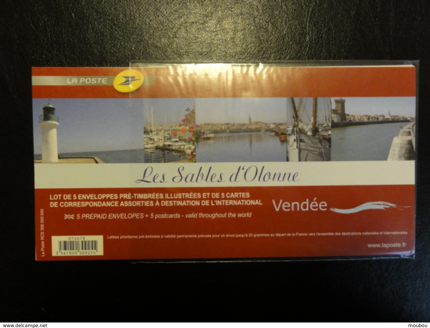 Pap - Les Sables D'Olonne - Lot De 5 Enveloppes - Tarif International - Timbre YT 4050 - Prêts-à-poster:  Autres (1995-...)