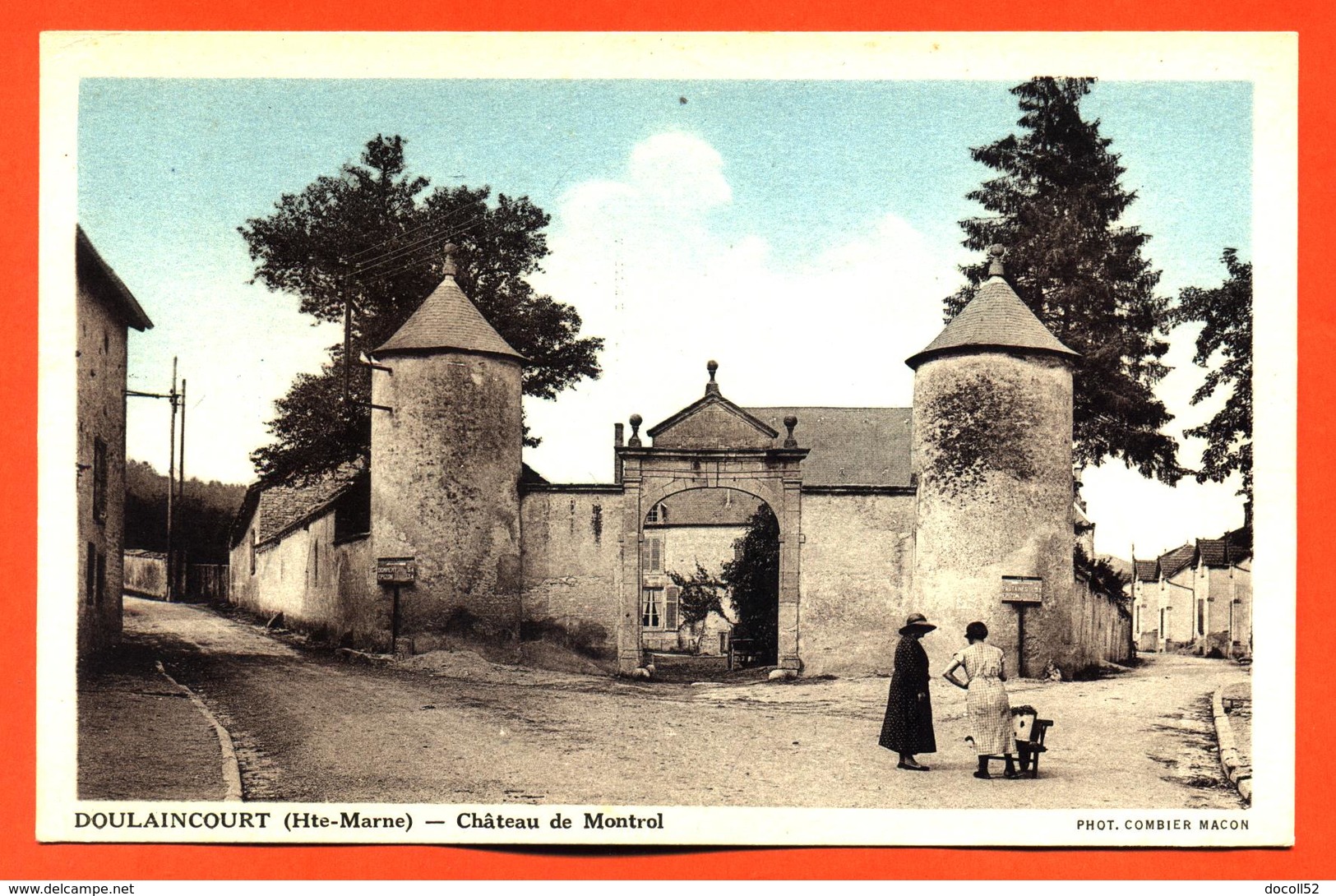 CPA 52 Doulaincourt " Chateau De Montrol " - Doulaincourt