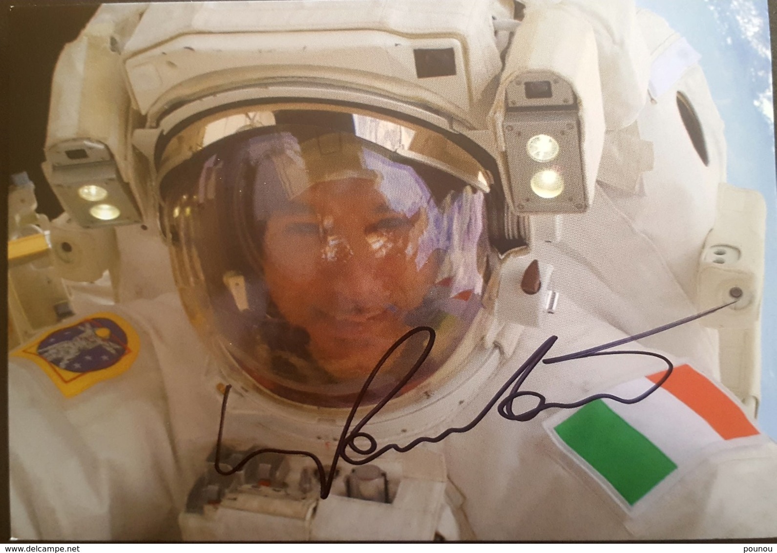 - ASTRONAUTE - AUTOGRAPHE LUCA PARMITANO - ITALIE - Other & Unclassified