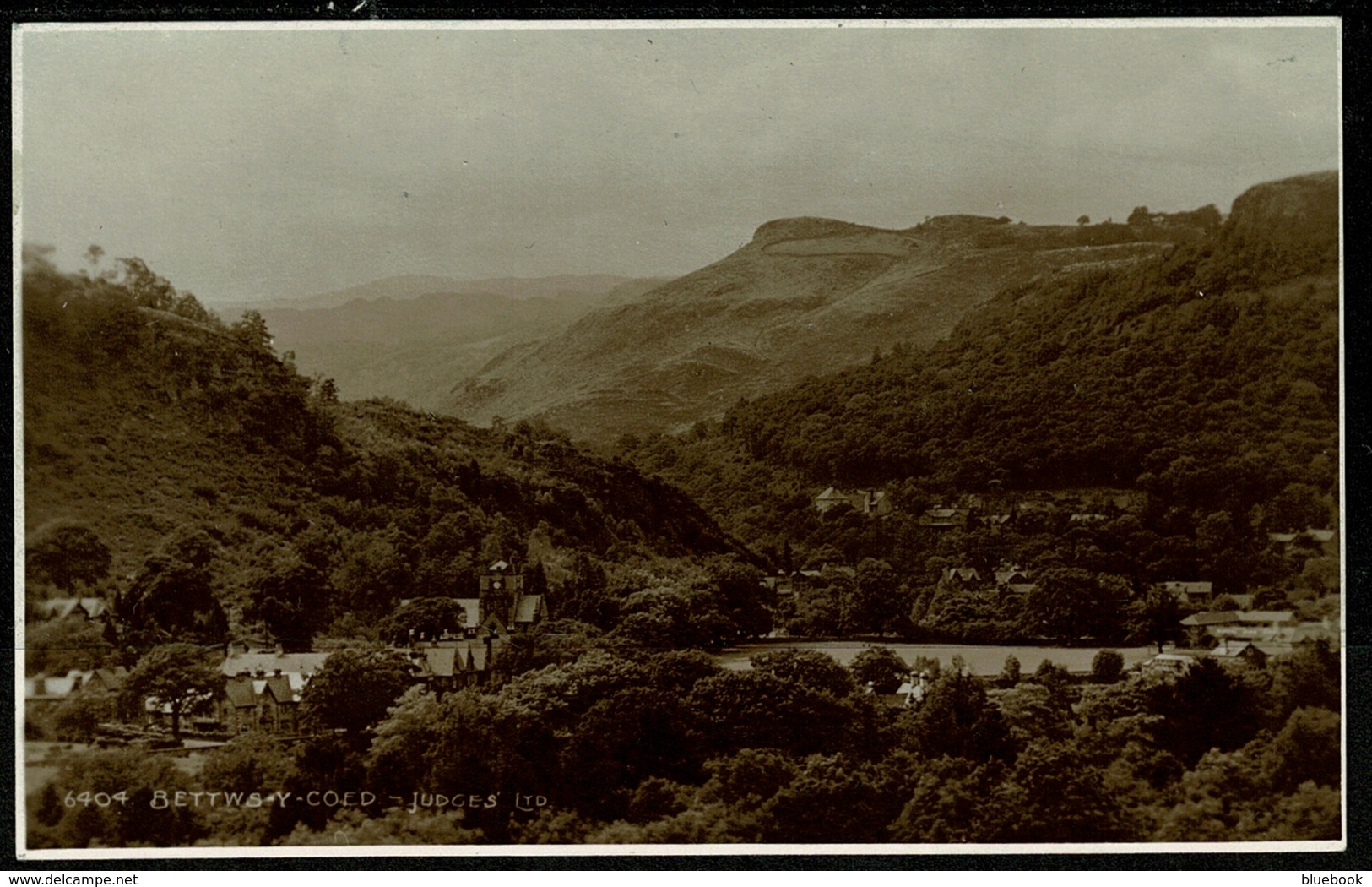 Ref 1268 - Judges Real Photo Postcard - Bettws-Y-Coed Snowdonia - Caernarvonshire Wales - Caernarvonshire