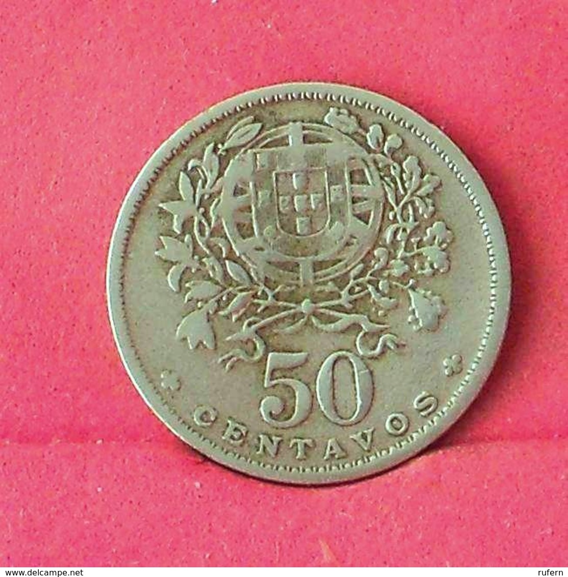 PORTUGAL 50 CENTAVOS 1938 -    KM# 577 - (Nº27516) - Portugal