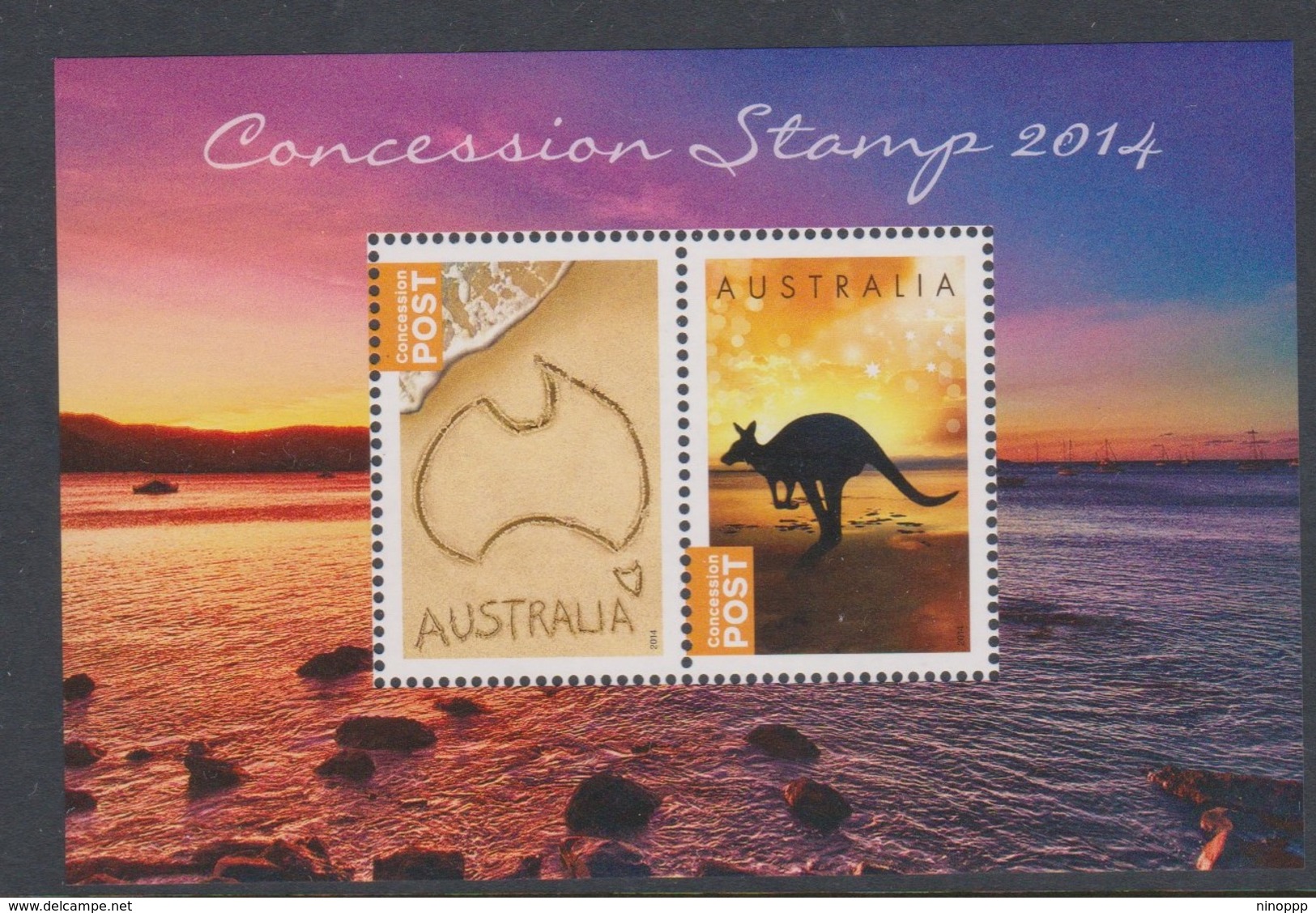 Australia ASC 3181MS 2014 Concessional Stamp Iniature Sheet,mint Never Hinged - Mint Stamps