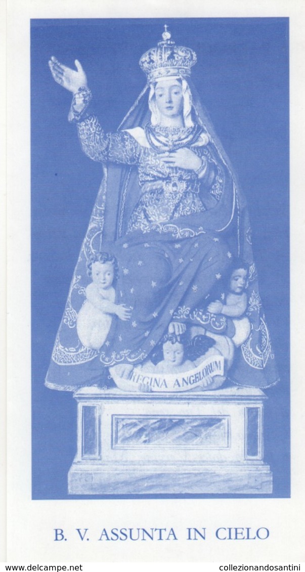 Santino Antico Madonna Assunta Da MODIGLIANA -  Forlì-Cesena - Religione & Esoterismo