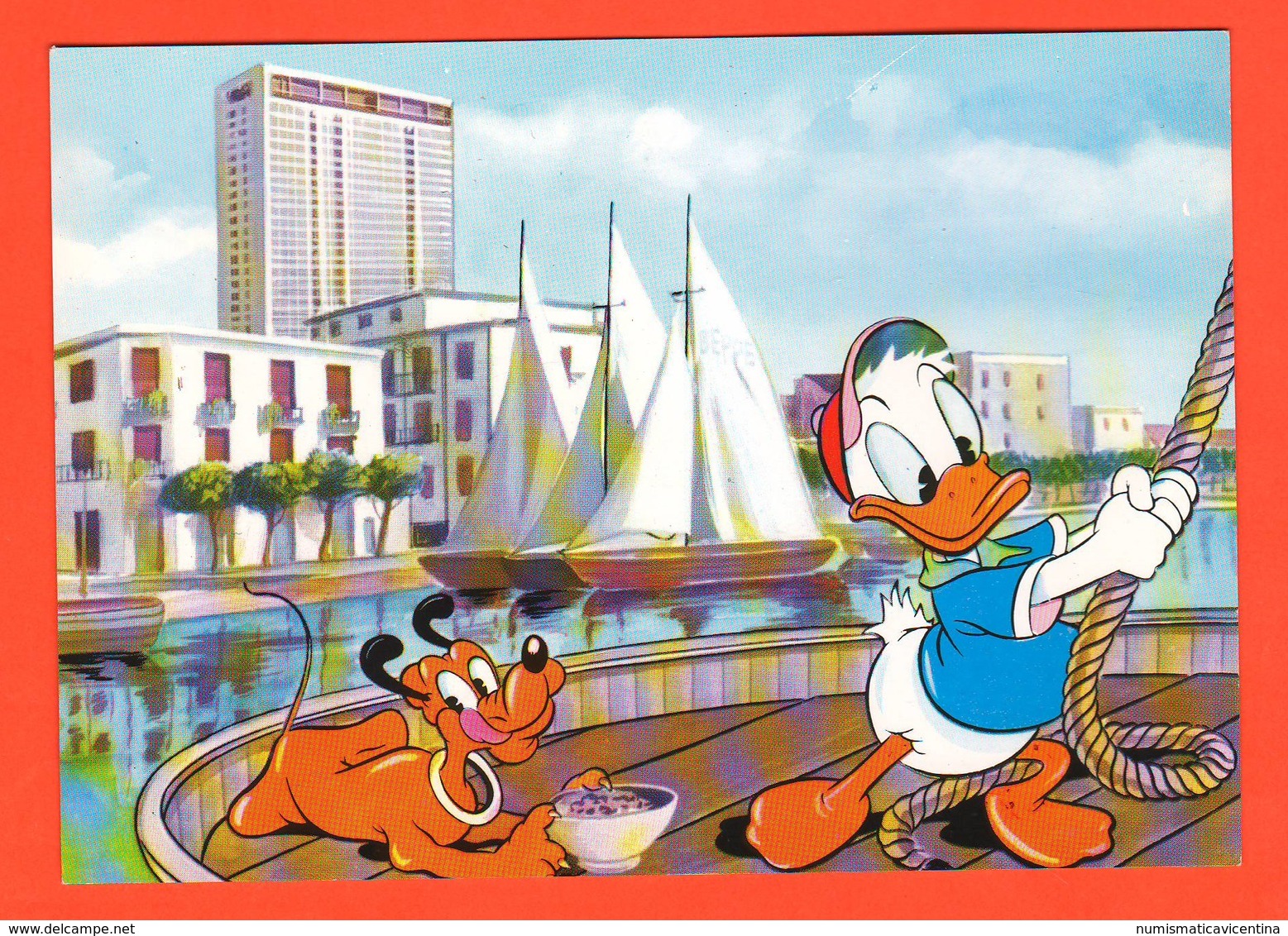 Walt Disney Paperino Donald Duck Donald Dak Paja Patak Aku Ankka Pato Donald Ntonalt Ntak At Sea - Disneyworld