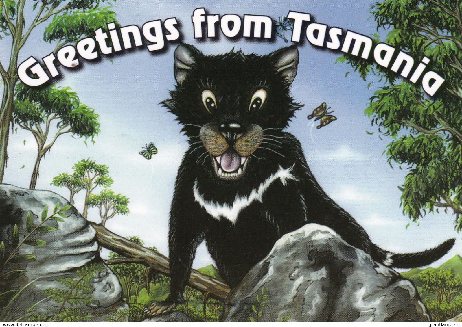 Greetings - Tasmanian Devil, Tasmania - Unused - Other & Unclassified