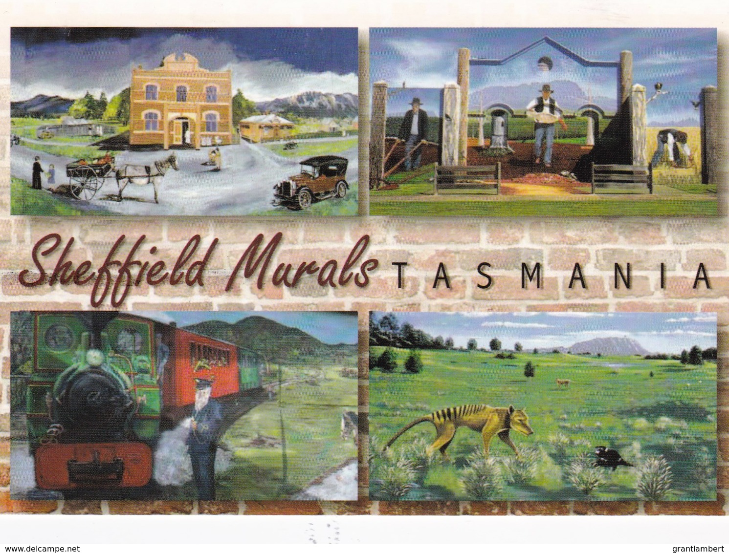 Sheffield Murals, North West Tasmania - Unused - Other & Unclassified