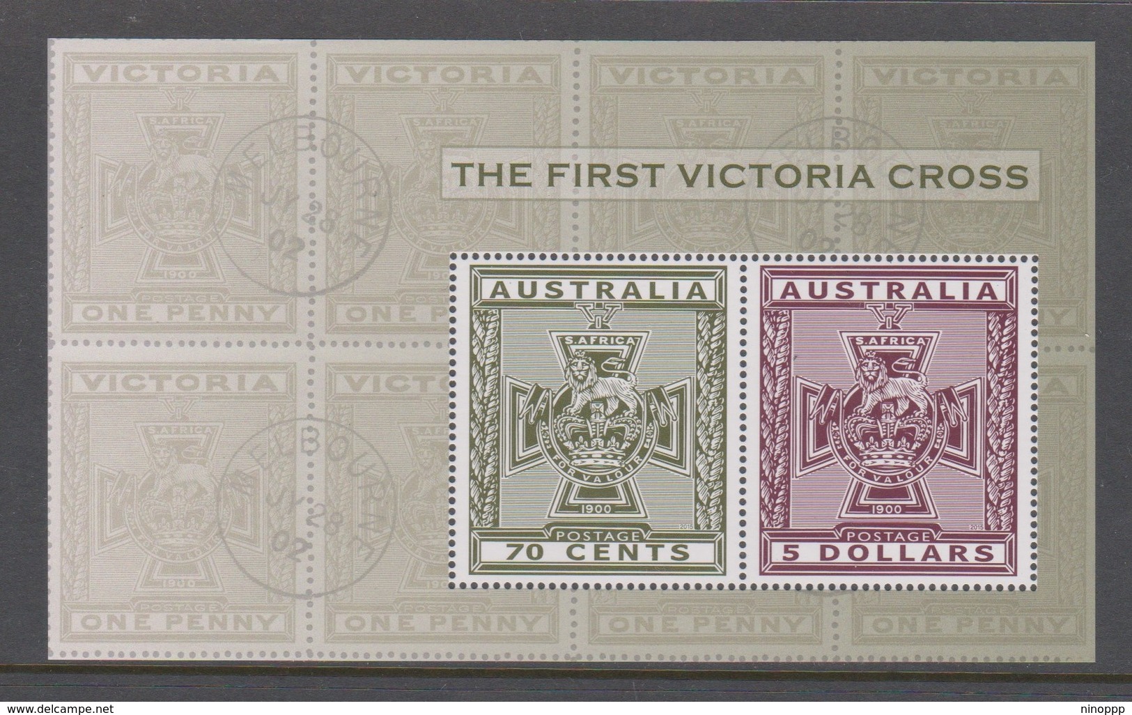 Australia ASC 3271MS 2015  Victoria Cross Legends, Miniature Sheet,mint Never Hinged - Mint Stamps