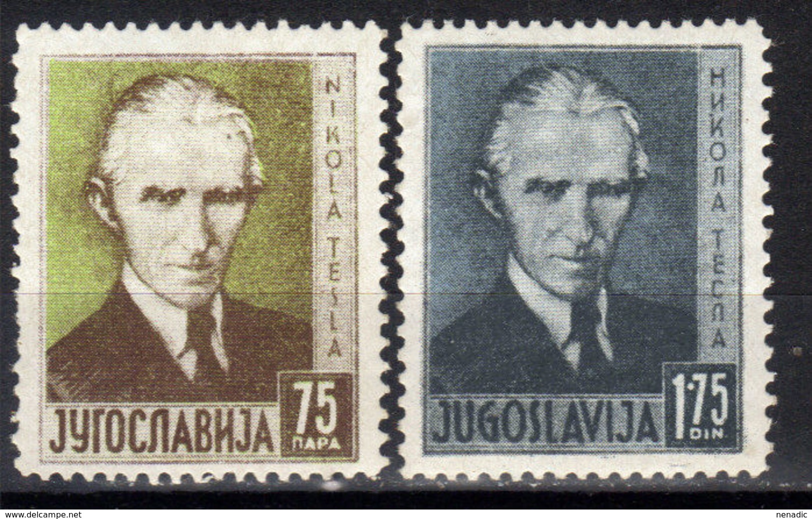 Yugoslavia,Kingdom,80th Birthday Of Nikola Tesla 1936.,MNH - Neufs