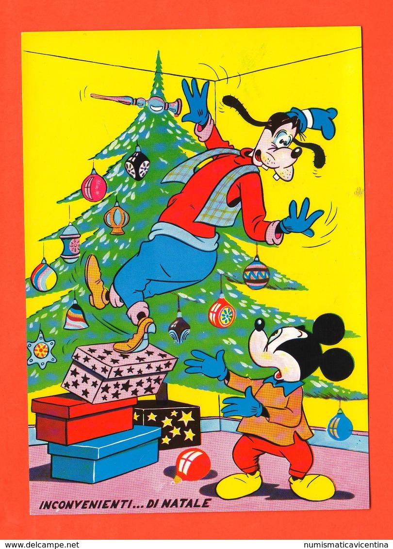 Walt Disney Miky Mouse & Goffy Christmas Topolino E Pluto Incovenienti Di Natale - Disneyworld