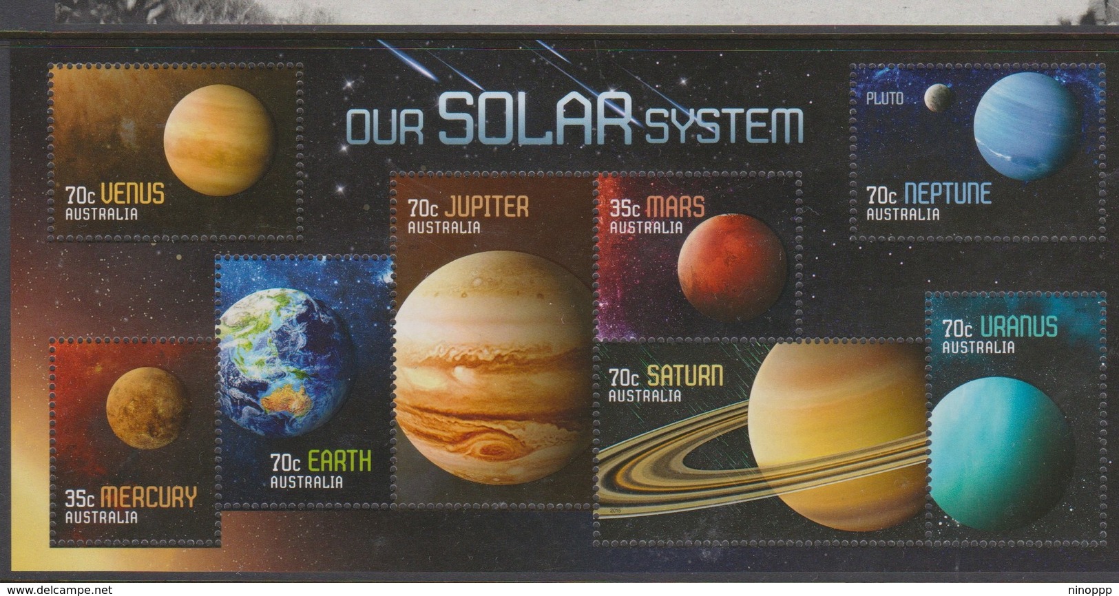 Australia ASC 3339MS 2015 Ur Olar Ystem, Miniature Sheet,mint Never Hinged - Mint Stamps