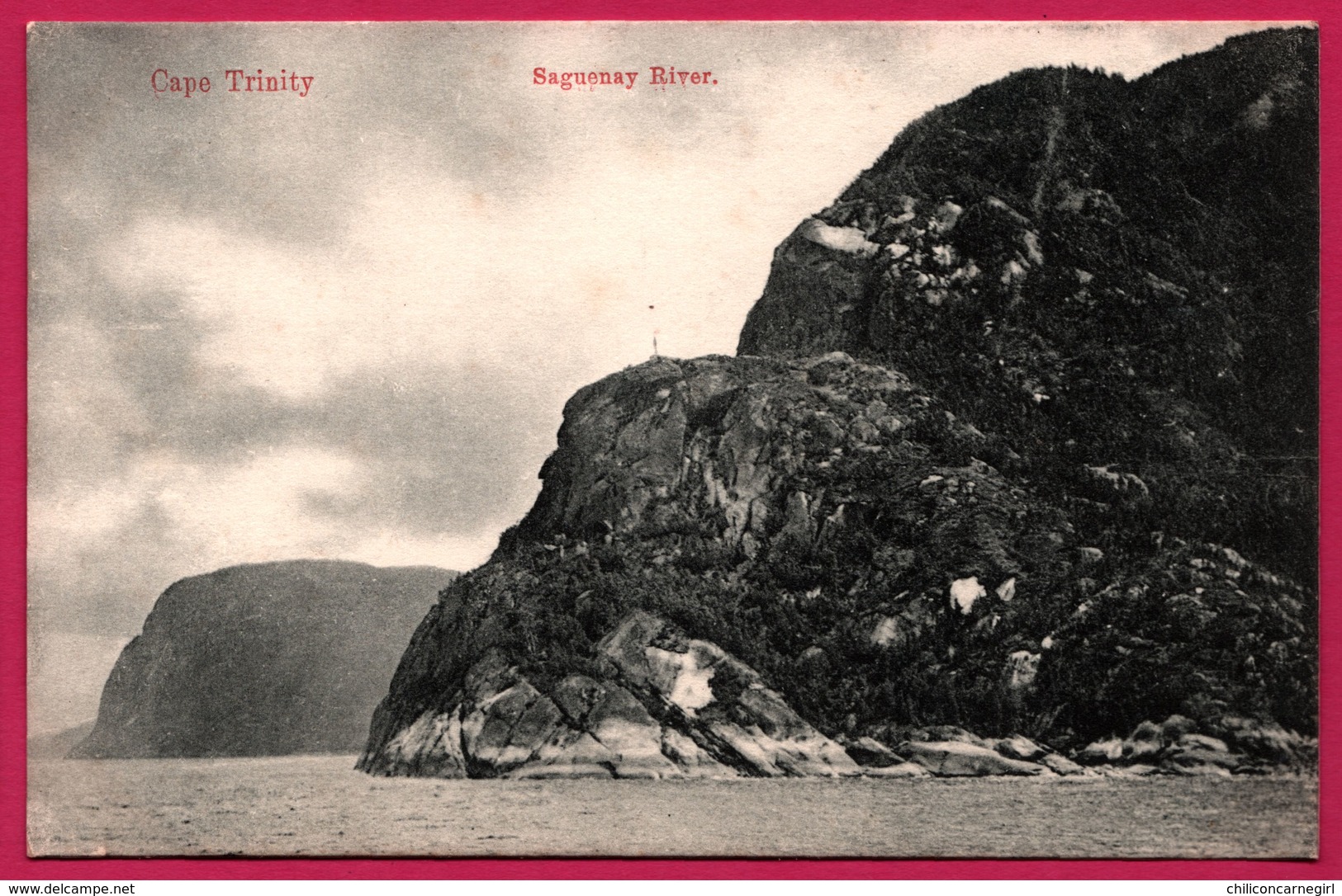 Cape Trinity - Saguenay River - Edit. MONTREAL IMPORT Co - Saguenay