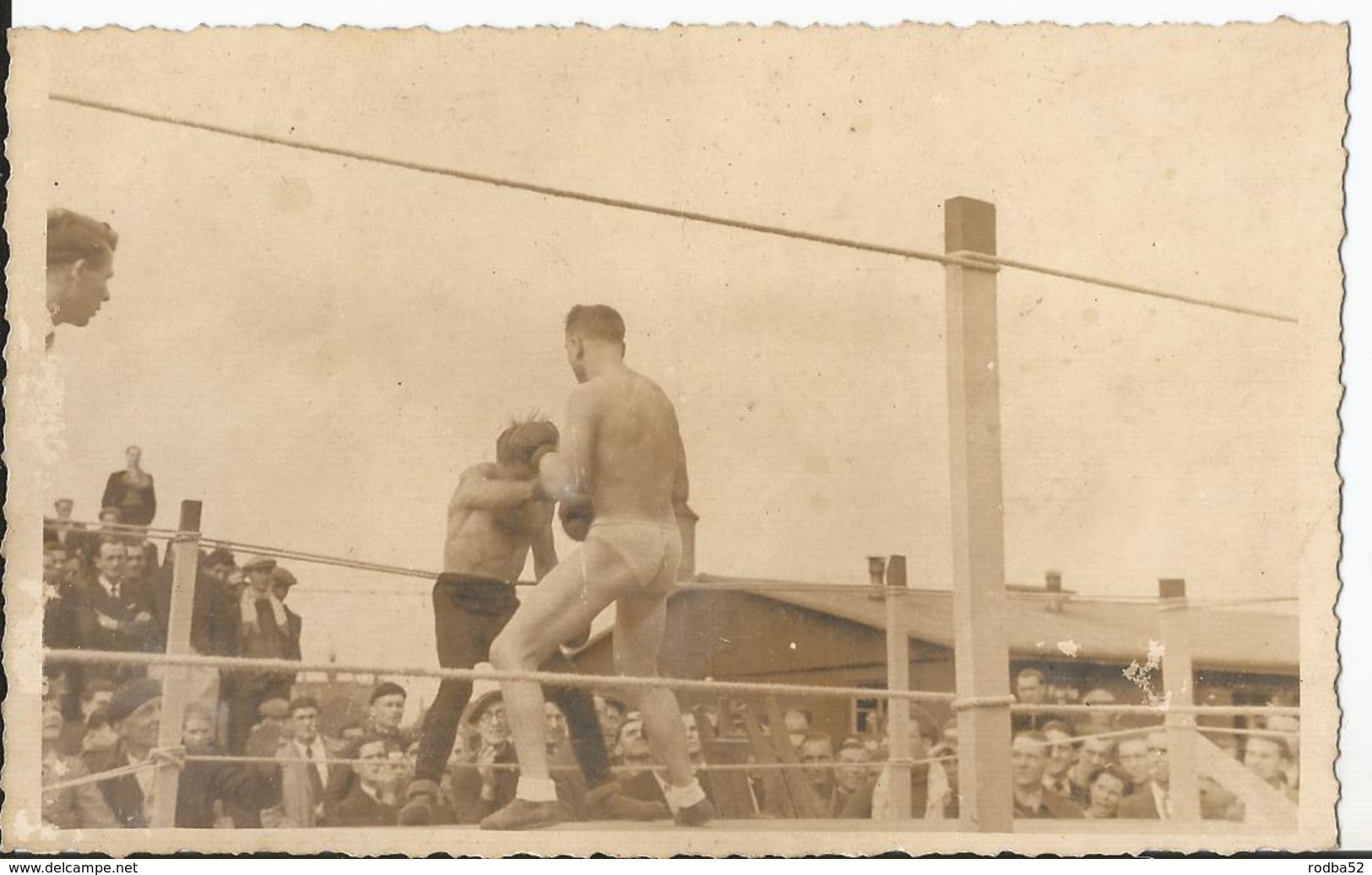 Carte Photo - Thème Sport - Combat De Boxe - Boxing