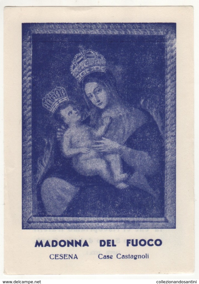 Santino Antico Madonna Del Fuoco Da Cesena -  Forlì-Cesena - Religione & Esoterismo