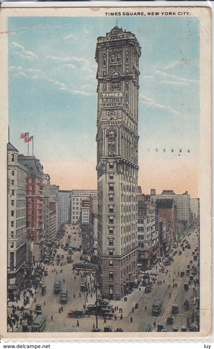 NEW YORK CITIY  TIMES SQUARE  1928 - Time Square