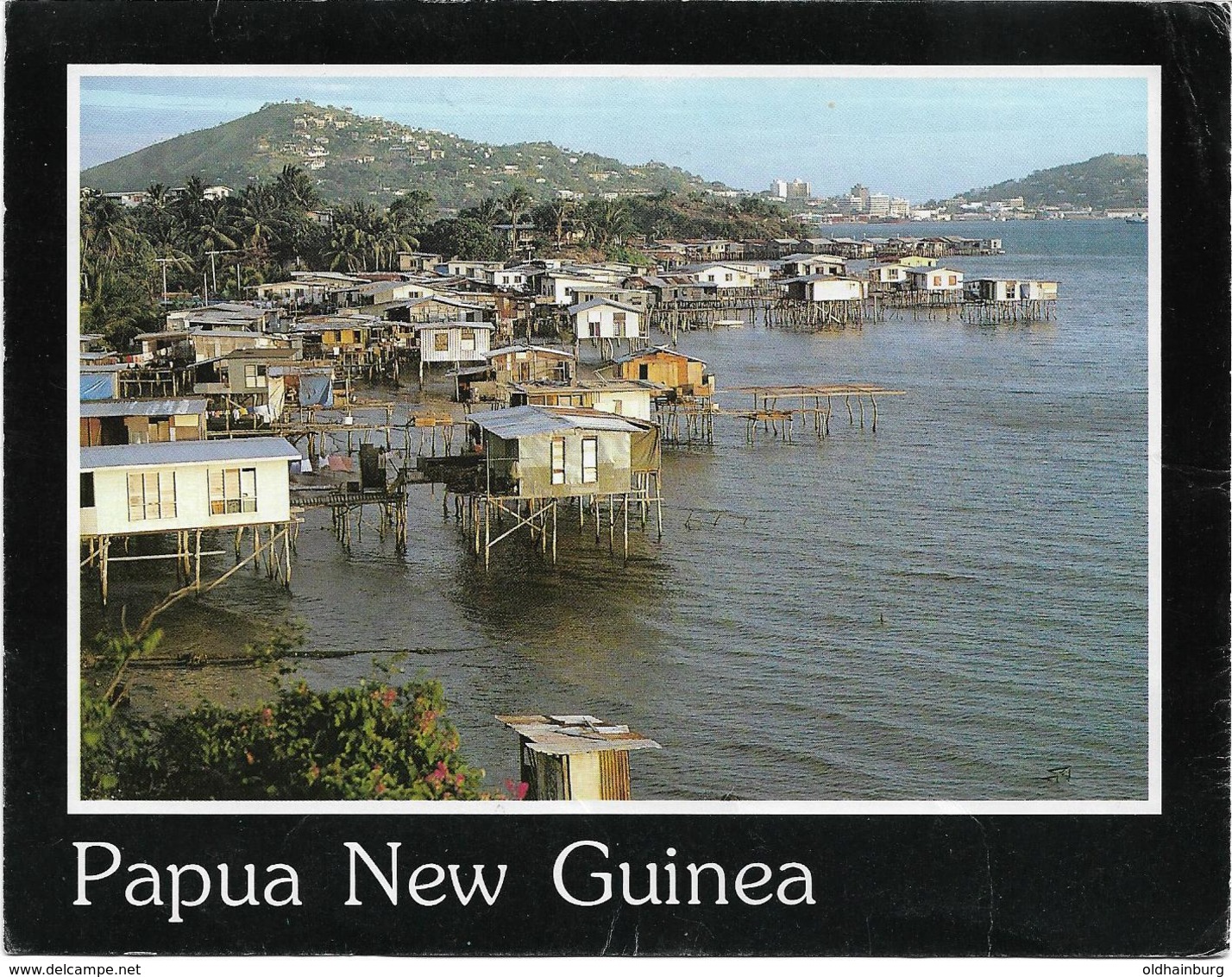 1689s: Papua New Guinea 1991, AK To Austria, Hanuabada Village An Port Moresby - Papua New Guinea