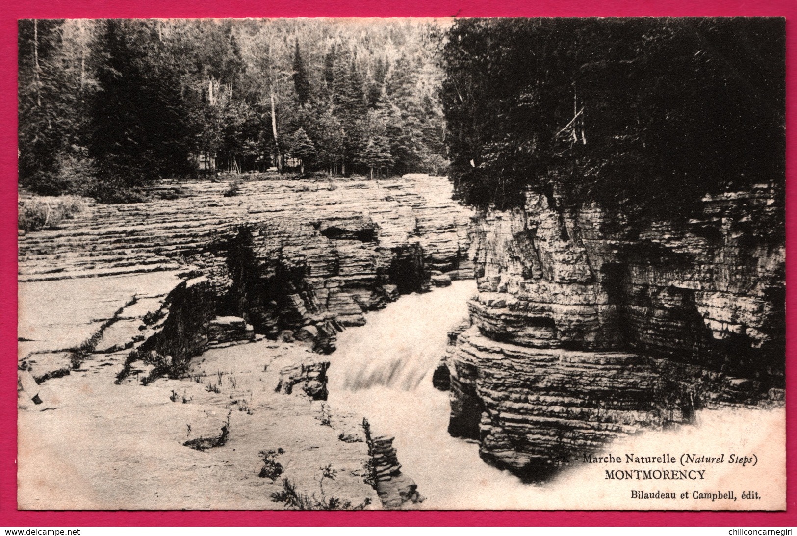 Montmorency - Marche Naturelle - Natural Steps - Edit. BILAUDEAU CAMPBELL - Montmorency Falls