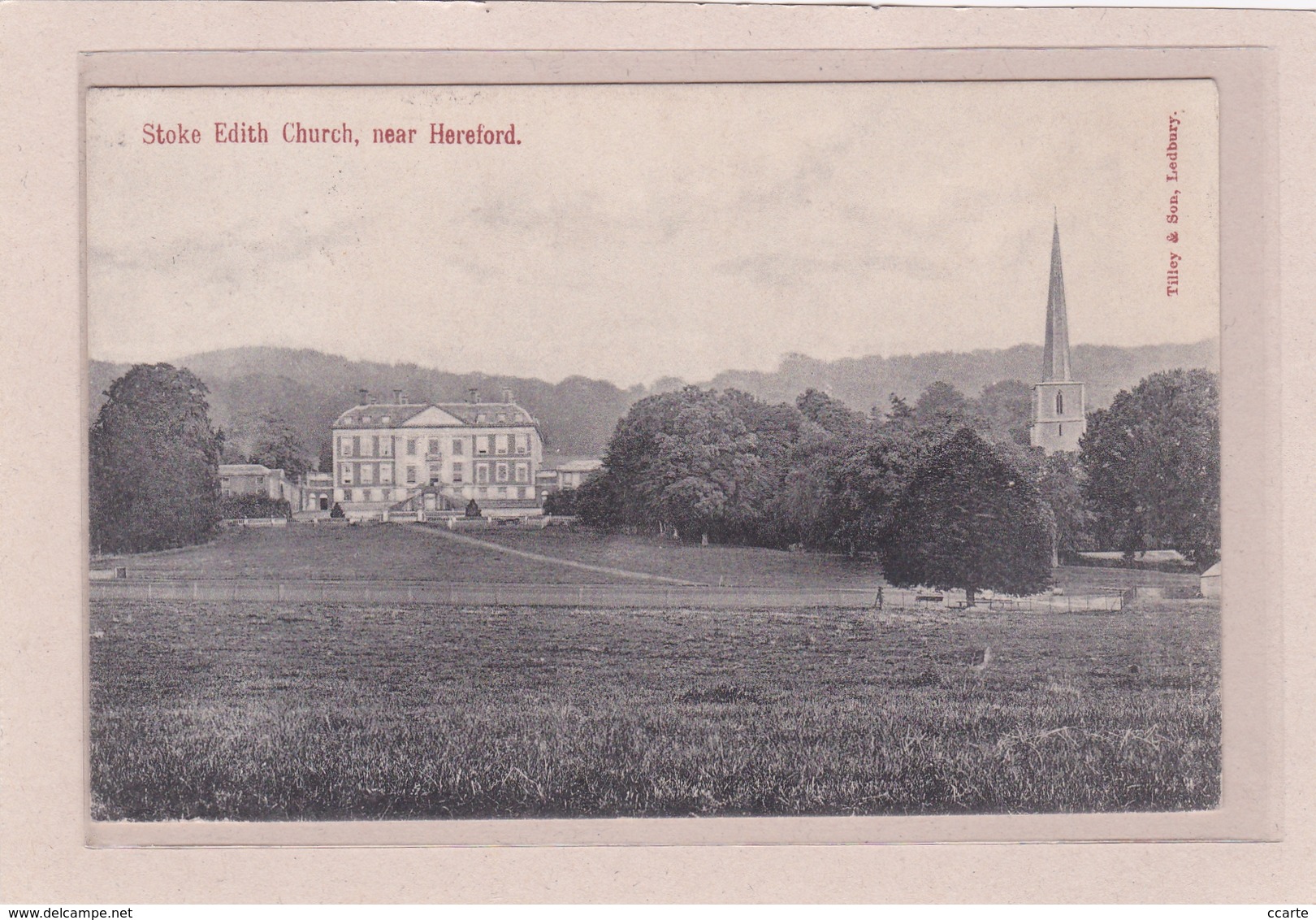 ROYAUME-UNI - ANGLETERRE - HEREFORDSHIRE - Stoke Edith Church, Near Hereford - Herefordshire