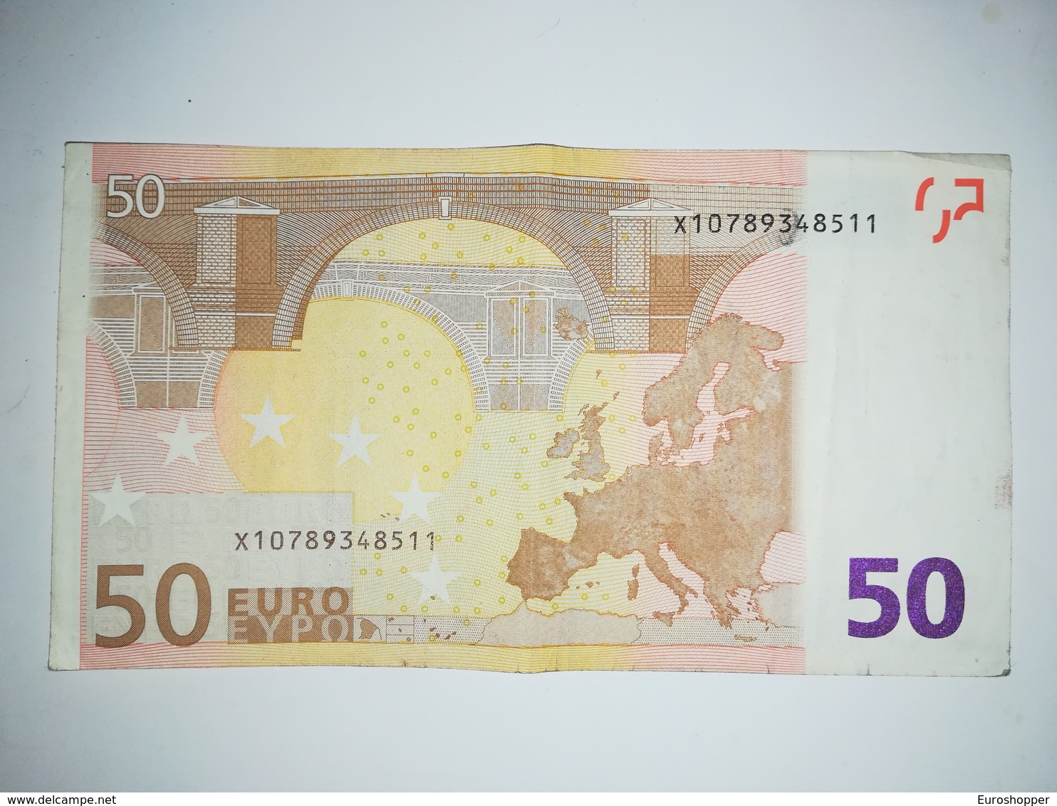 EURO-GERMANY 50 EURO (X) P002 Sign Duisenberg - 50 Euro