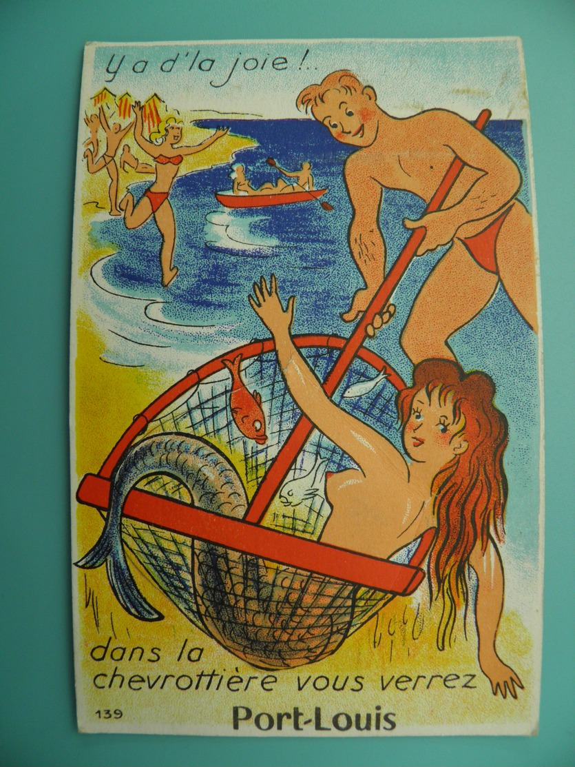 ST/153 - 56 - Port Louis - Pêche à La SIRENE   -GABY 139- - Port Louis