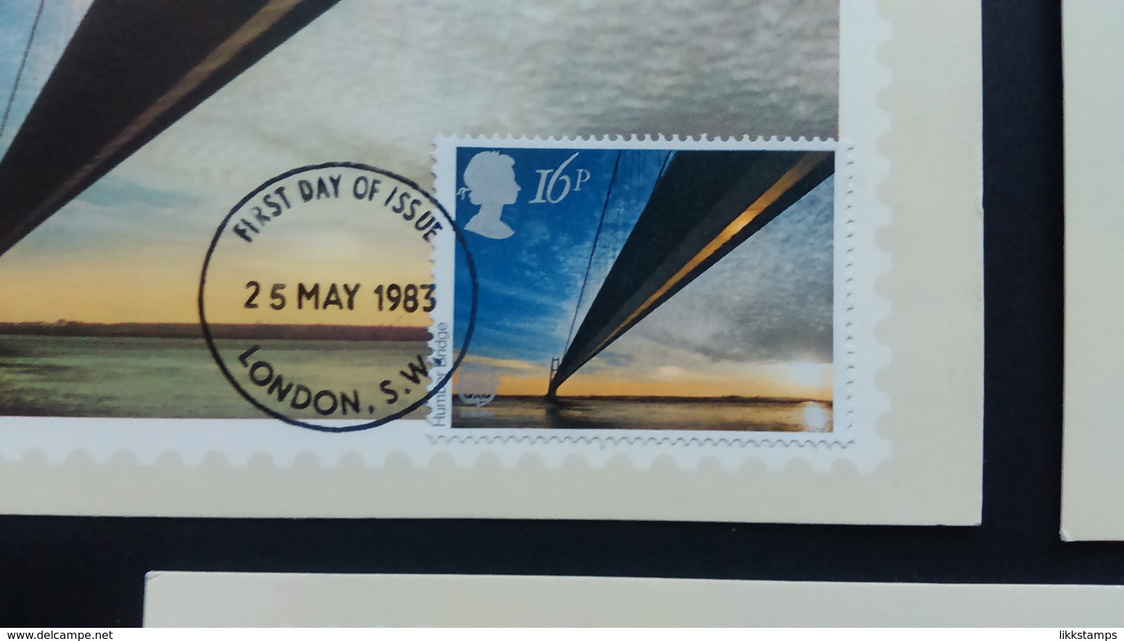 1983 'EUROPA' BRITISH ENGINEERING ACHIEVEMENTS STAMPS P.H.Q. CARDS WITH A LONDON S.W. F.D.I. POSTMARK - Maximum Cards