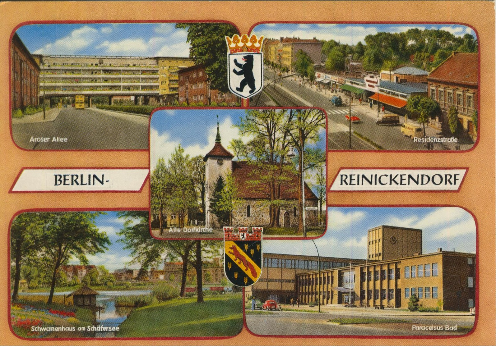 Berlin-Reinickendorf V. 1969  5 Ansichten  (50709) - Reinickendorf