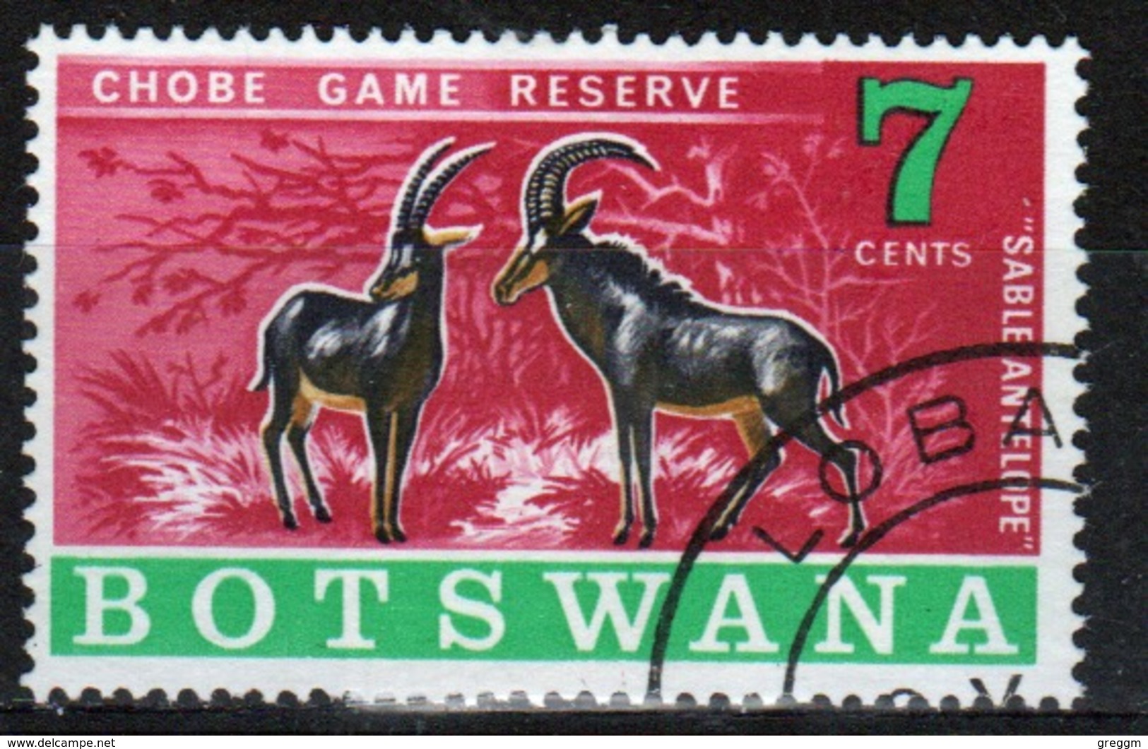 Botswana 1967 Single Commemorative Stamp From The Chobe Game Reserve Set. - Botswana (1966-...)