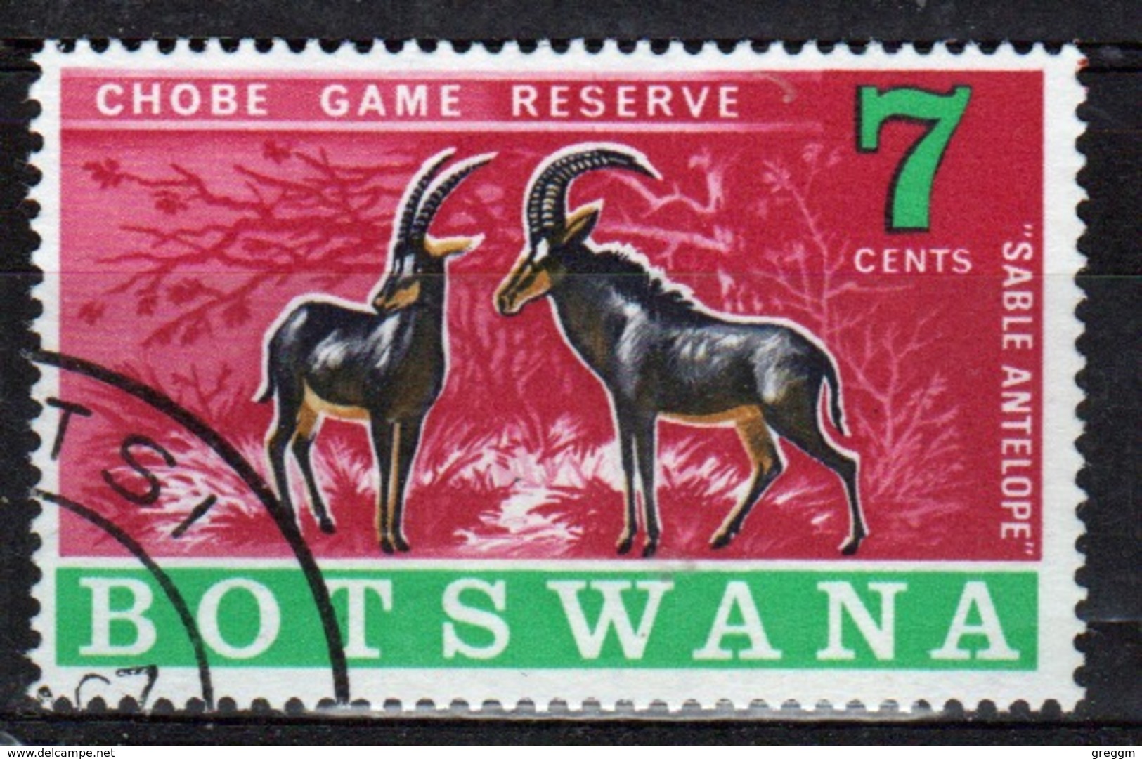 Botswana 1967 Single Commemorative Stamp From The Chobe Game Reserve Set. - Botswana (1966-...)