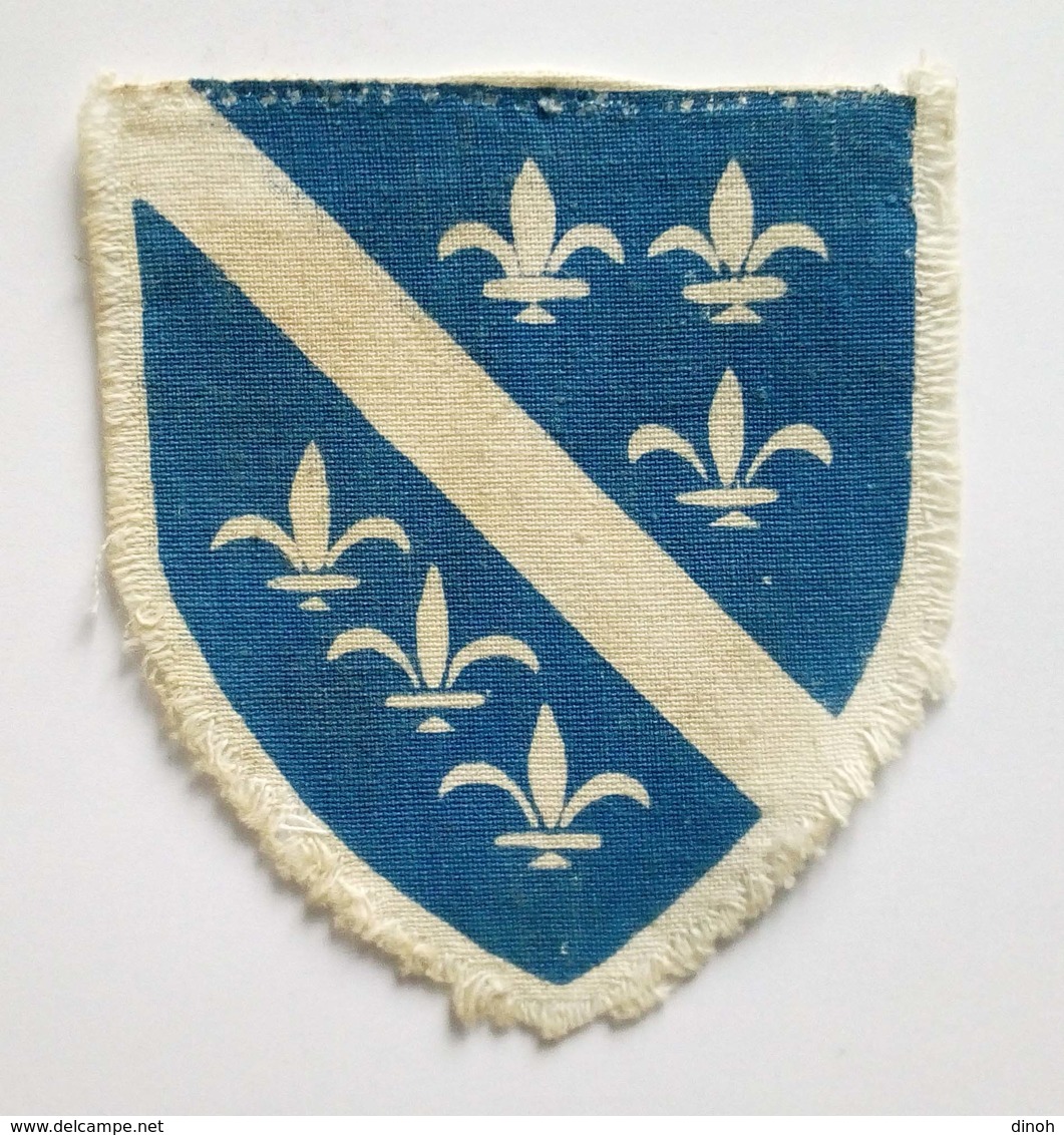 Original Bosnian War Patch 1992-1995, Ljiljani, Armija BiH, Lilies, BiH Army, Bosnia And Herzegovina, Used - Escudos En Tela