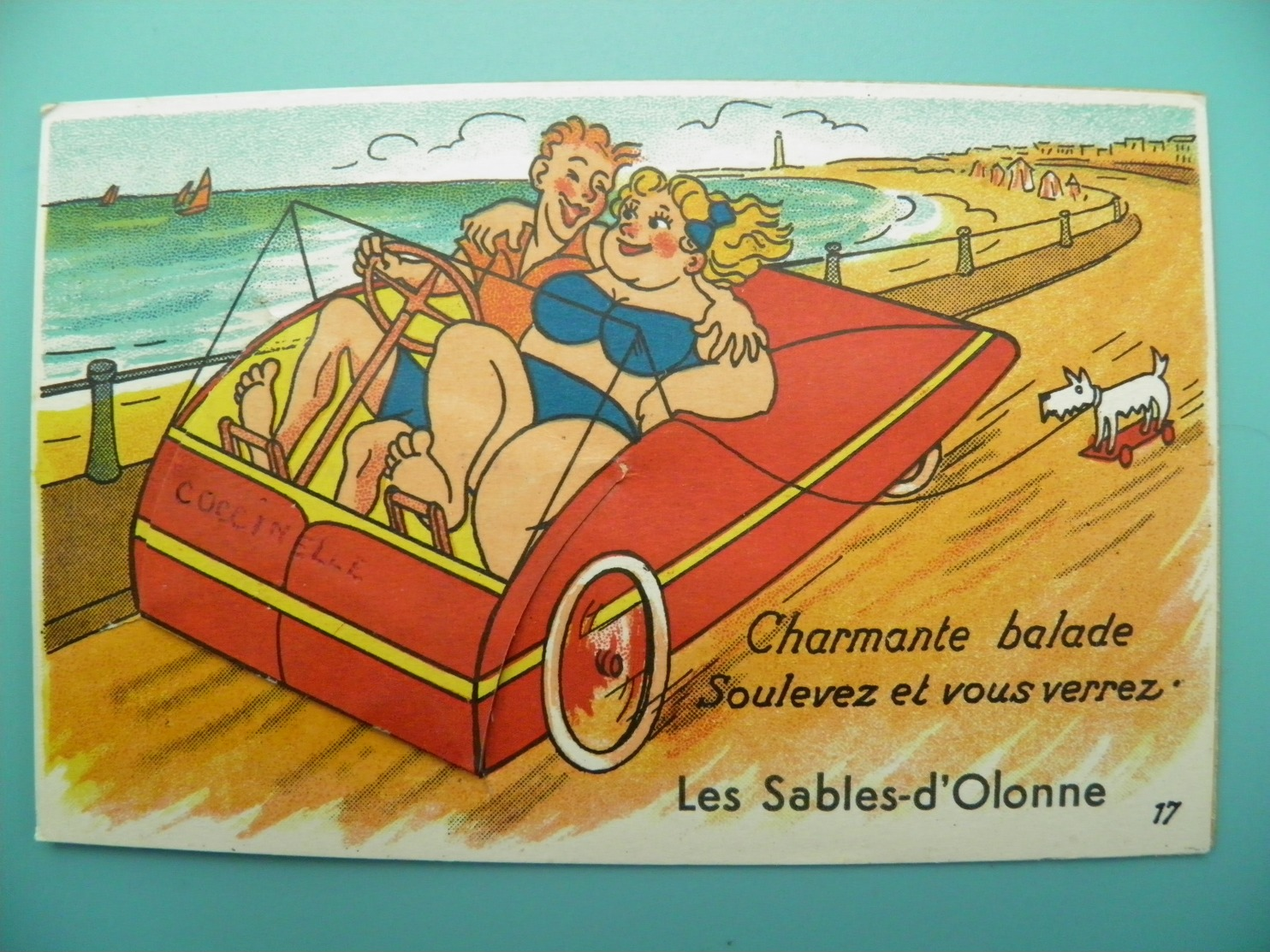 ST/166 - 85 - Les Sables D'Olonne- Voiture à Pédale- GABY 17- - Sables D'Olonne