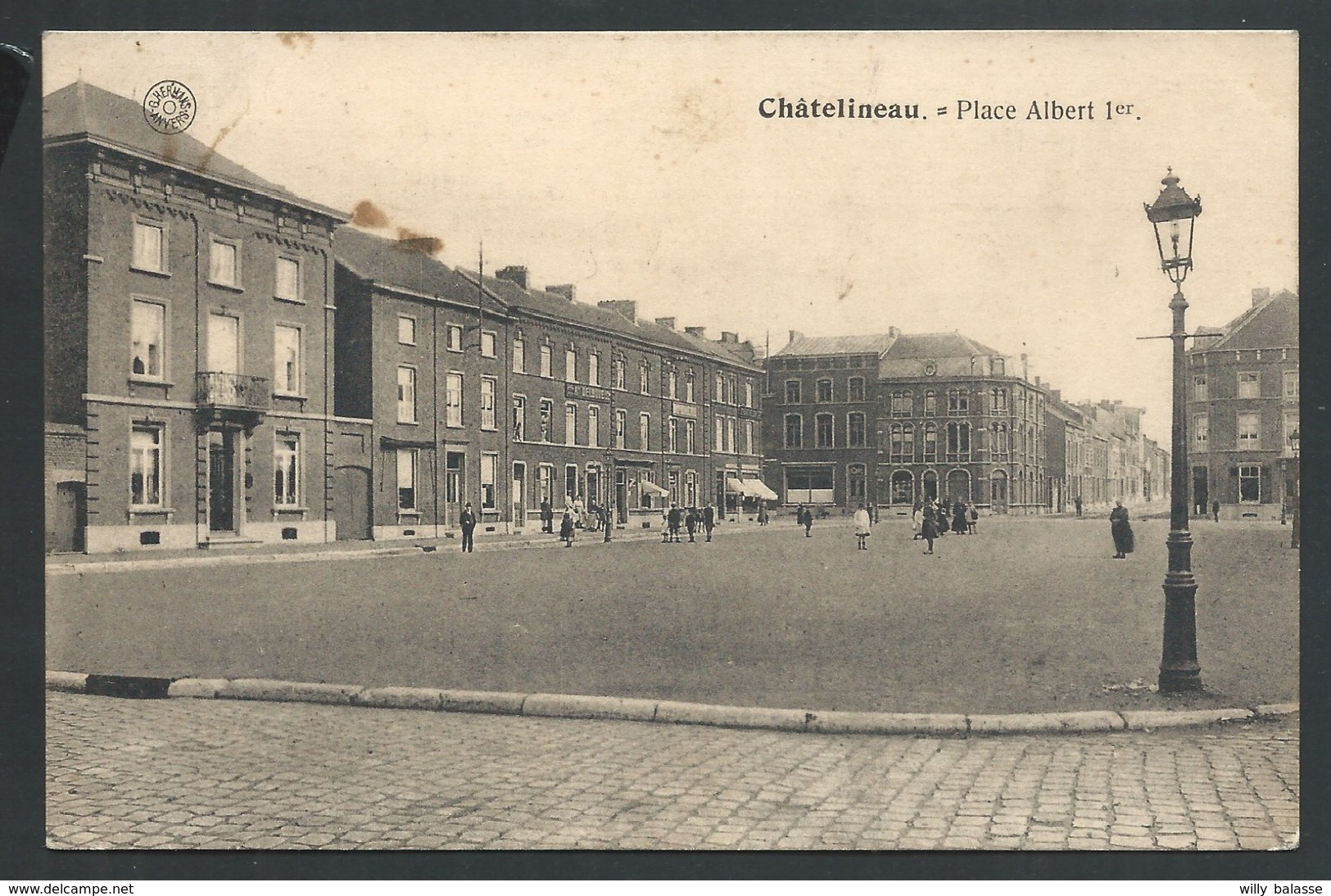 +++ CPA - CHATELINEAU - Place Albert 1er   // - Châtelet