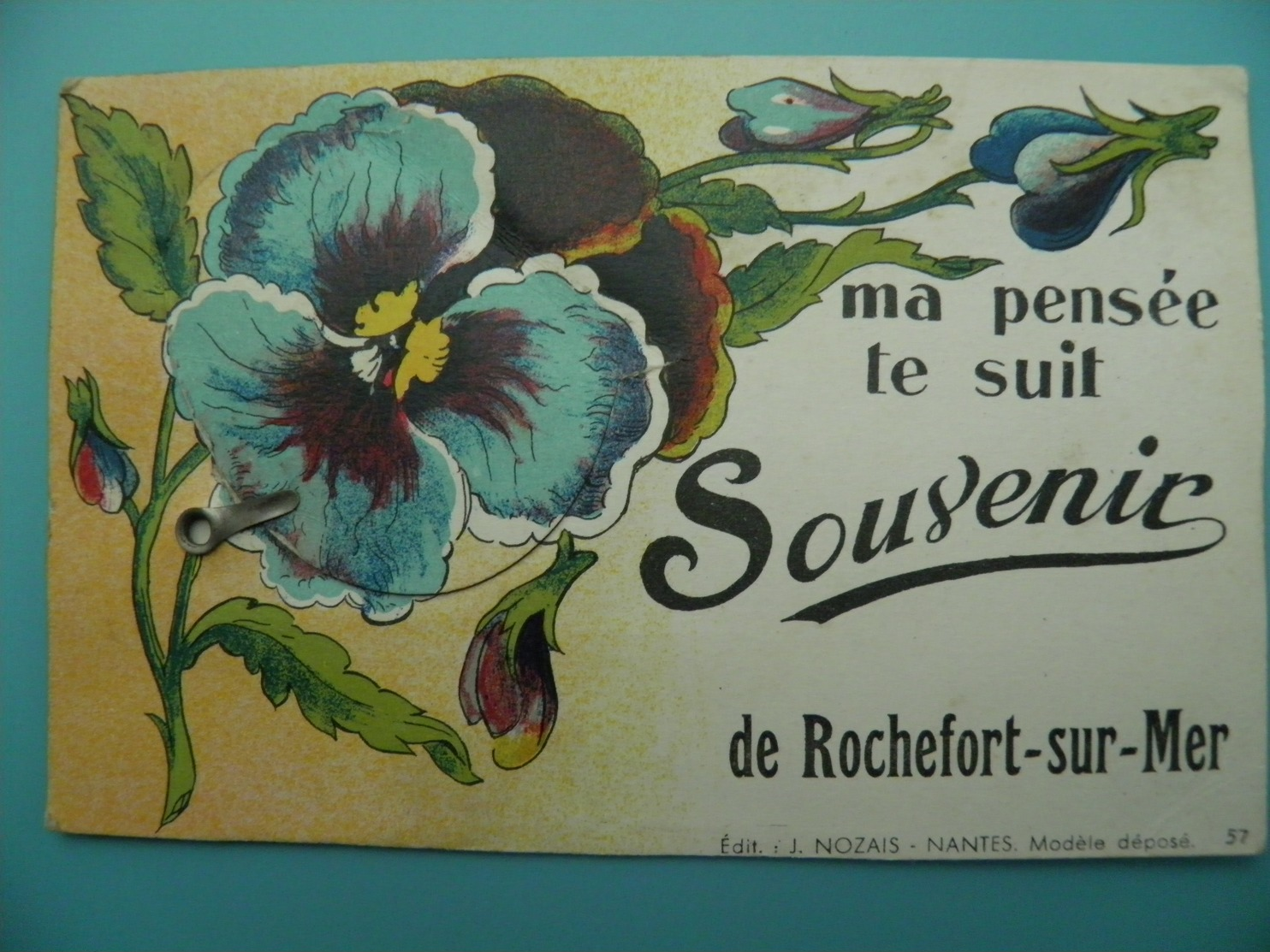 ST/206 - 17 -Rochefort Sur Mer - Ma Pensée Te Suit - Artaud Avant 1950- - Rochefort